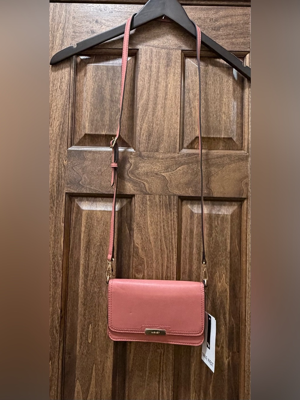 Nine West Crossbody Bag with Gold Hardware